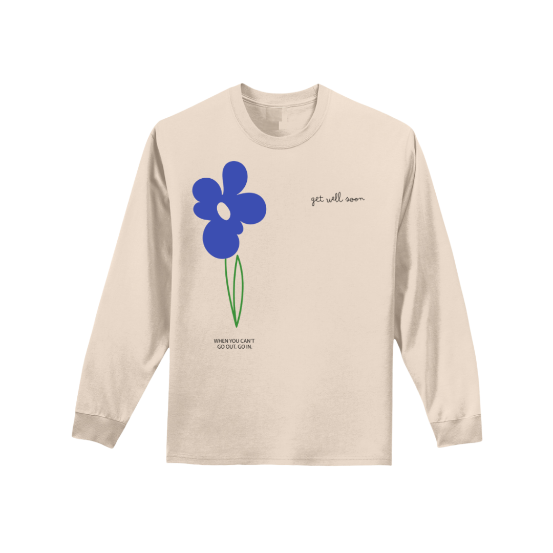 GWS Spring | Cant Go Out, Go In (Long Sleeve Natural)